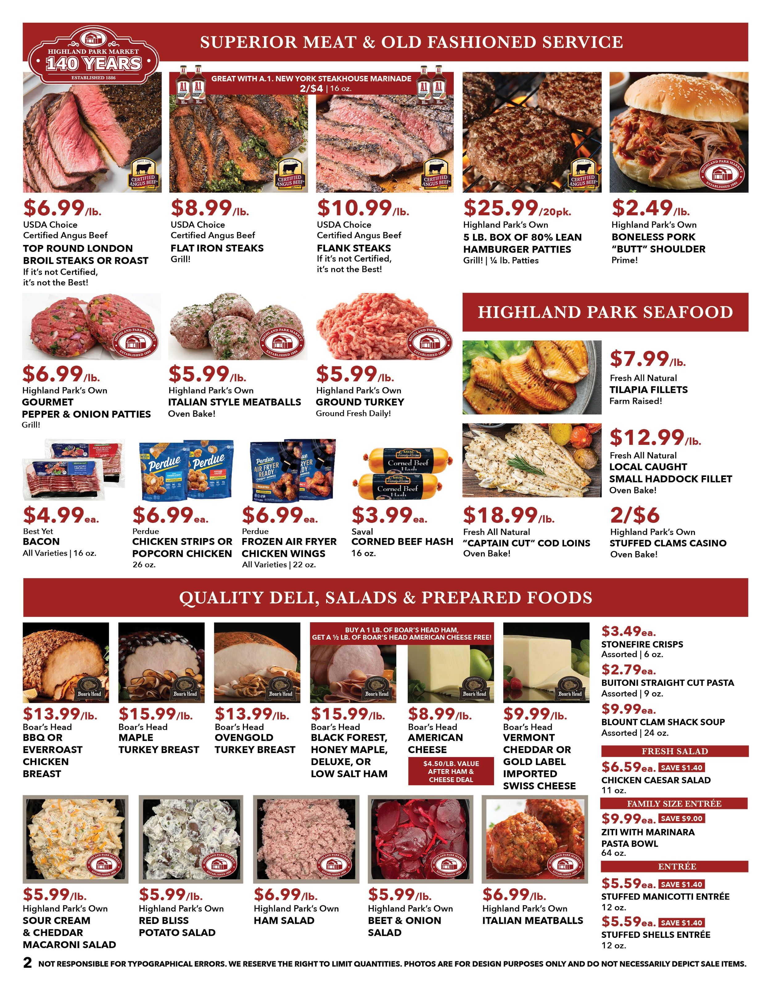 Highland Park Market Weekly Ad September 6 - 12, 2026