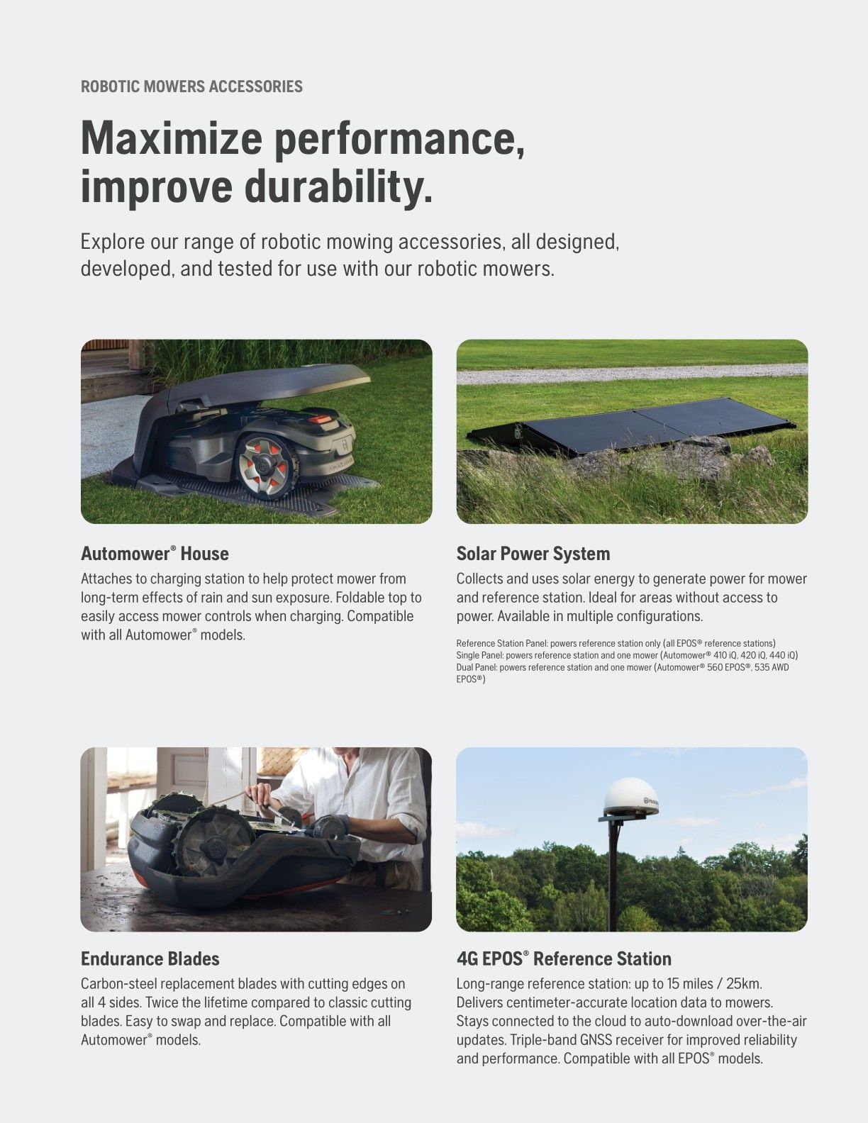 Husqvarna Automower Catalog Weekly Ad January 1 - December 31, 2026