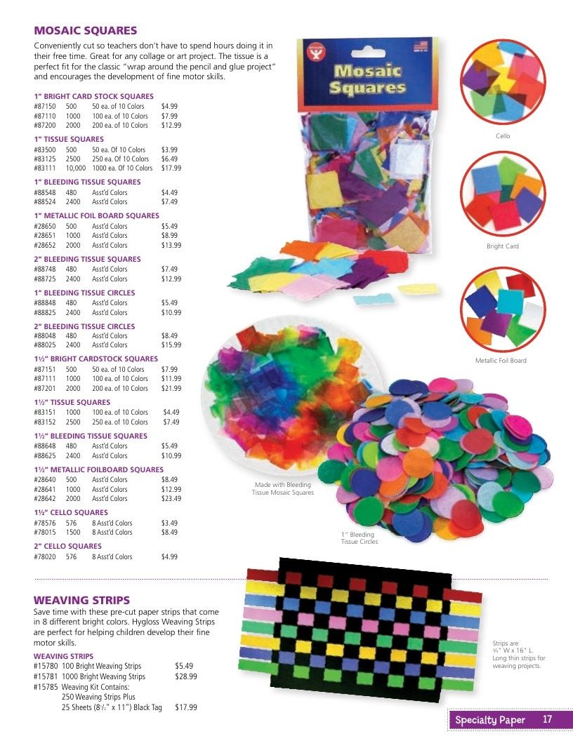 Hygloss Arts and Crafts Catalog Weekly Ad January 1 - December 31, 2026