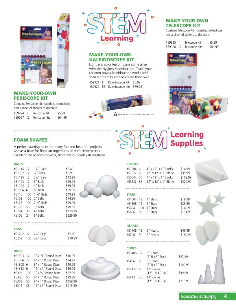 Hygloss Arts and Crafts Catalog Weekly Ad January 1 - December 31, 2026
