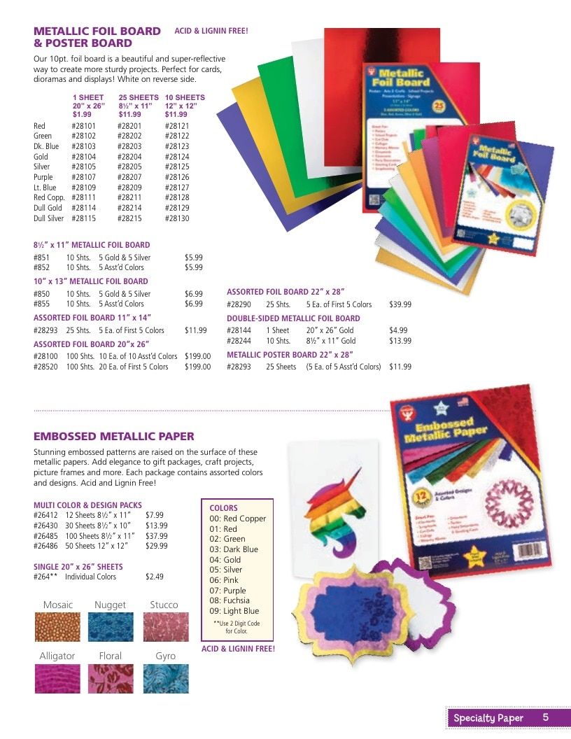 Hygloss Arts and Crafts Catalog Weekly Ad January 1 - December 31, 2026