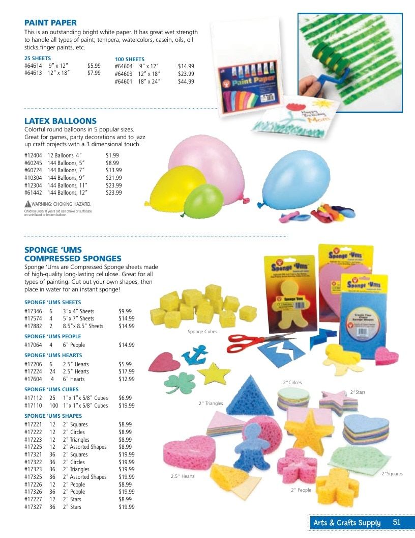 Hygloss Arts and Crafts Catalog Weekly Ad January 1 - December 31, 2026