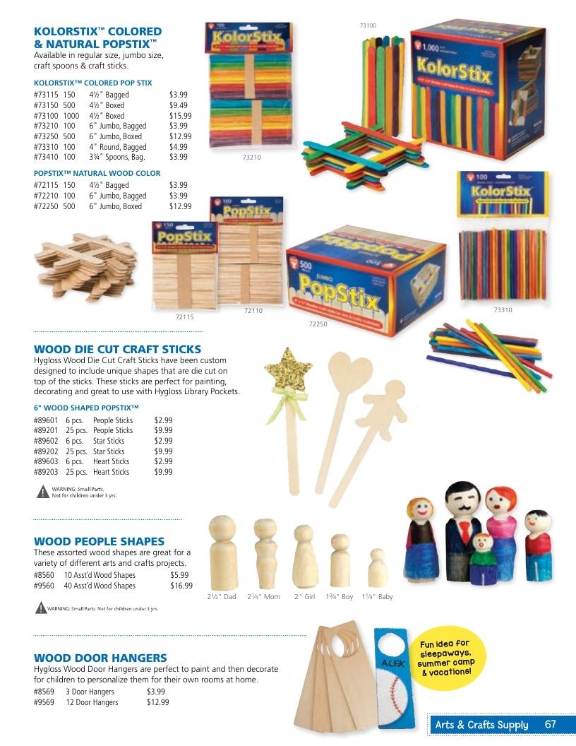 Hygloss Arts and Crafts Catalog Weekly Ad January 1 - December 31, 2026