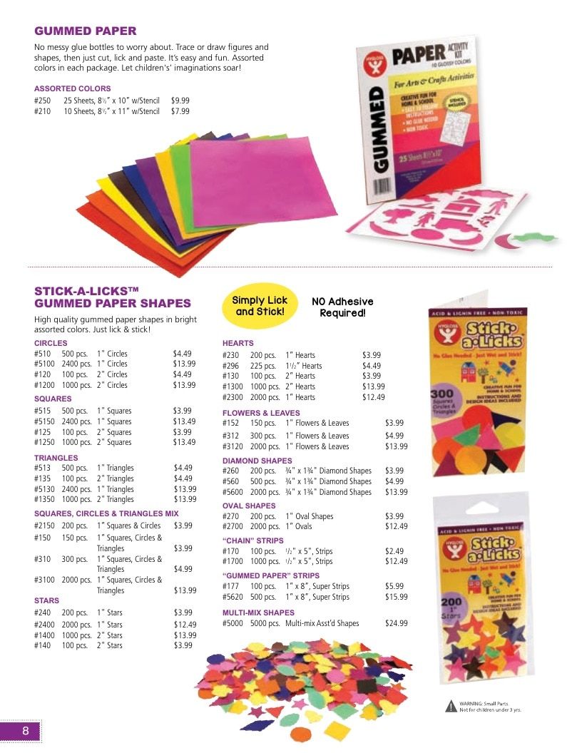 Hygloss Arts and Crafts Catalog Weekly Ad January 1 - December 31, 2026