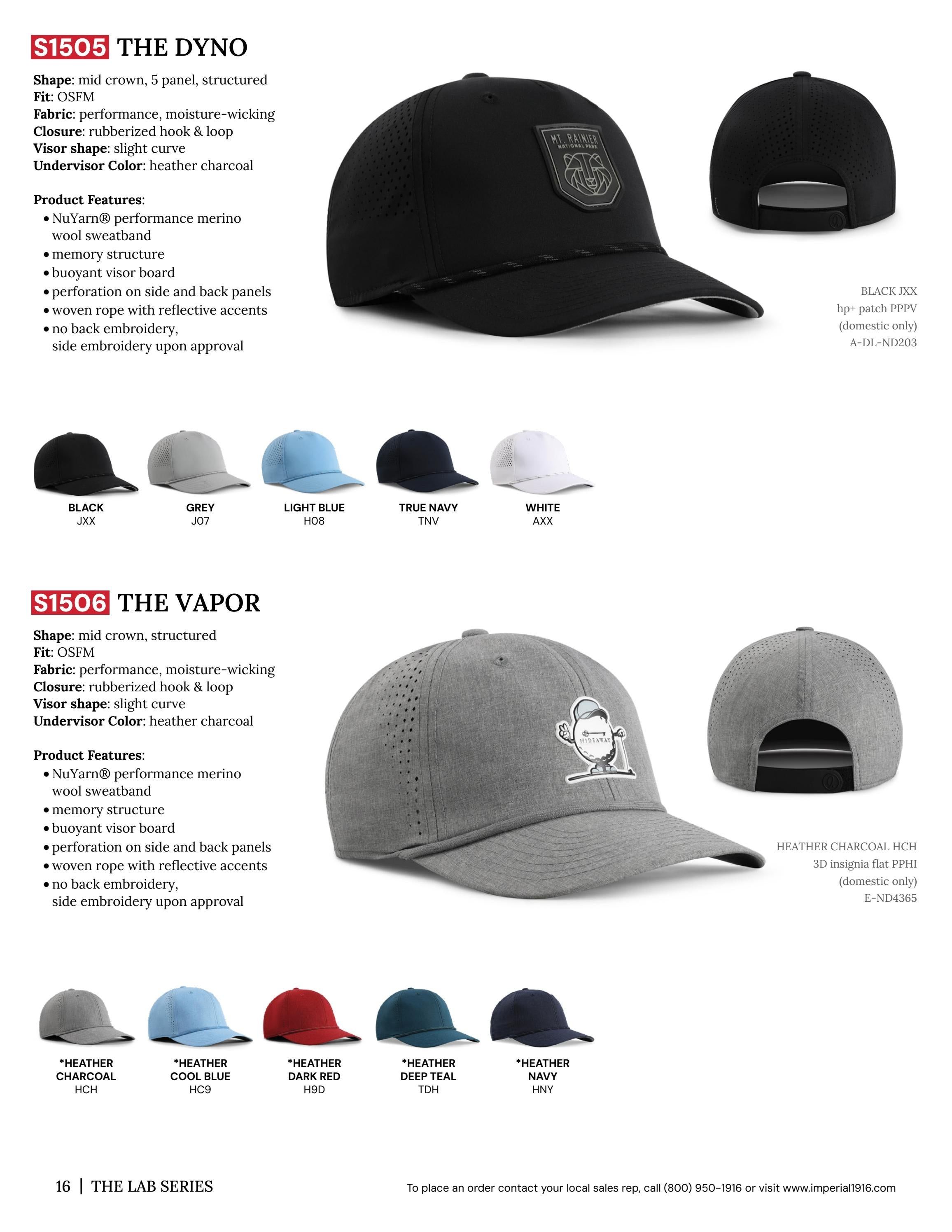 Imperial Headwear Headwear Catalog Weekly Ad August 1, 2026 - December 31, 2027