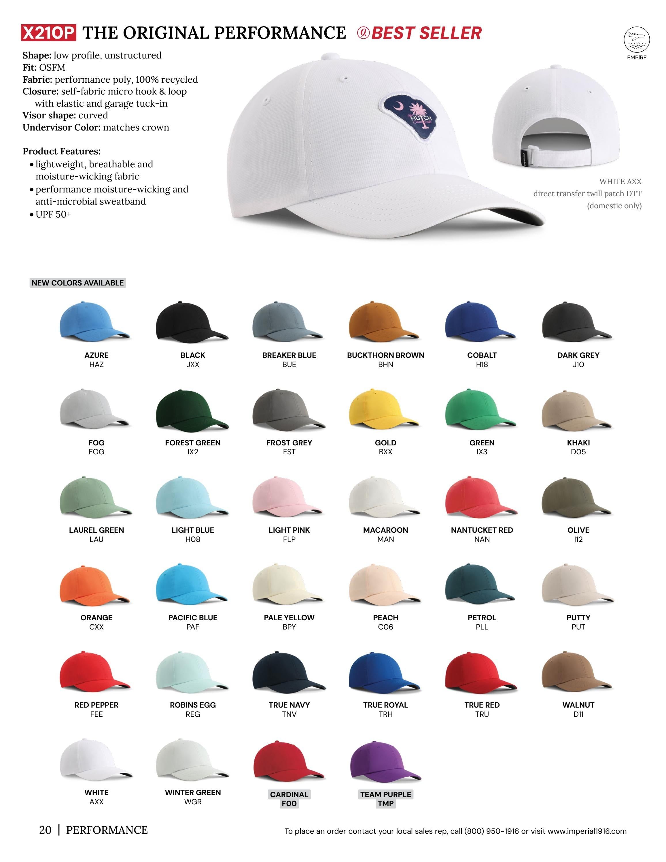 Imperial Headwear Headwear Catalog Weekly Ad August 1, 2026 - December 31, 2027
