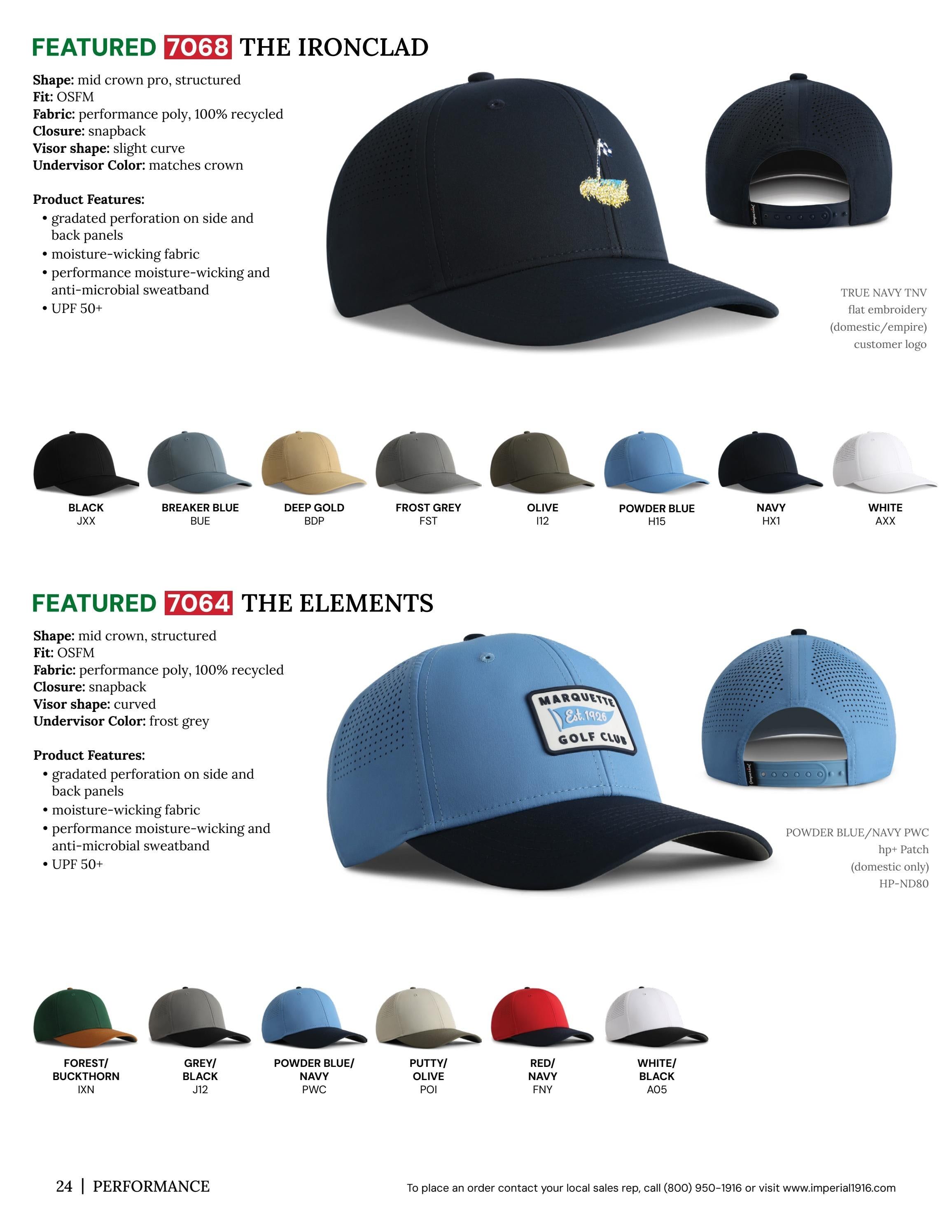 Imperial Headwear Headwear Catalog Weekly Ad August 1, 2026 - December 31, 2027