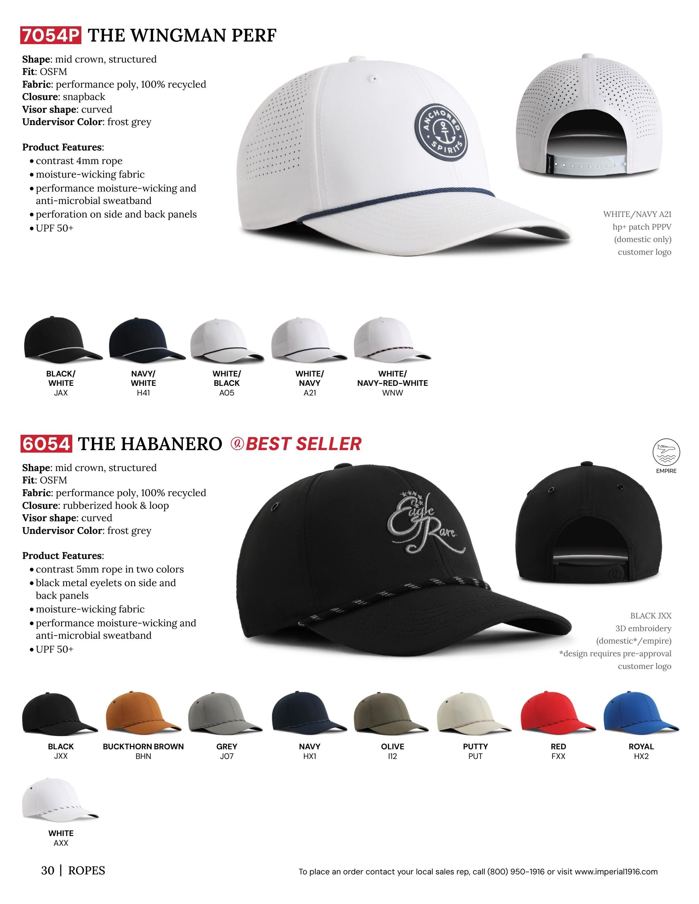 Imperial Headwear Headwear Catalog Weekly Ad August 1, 2026 - December 31, 2027