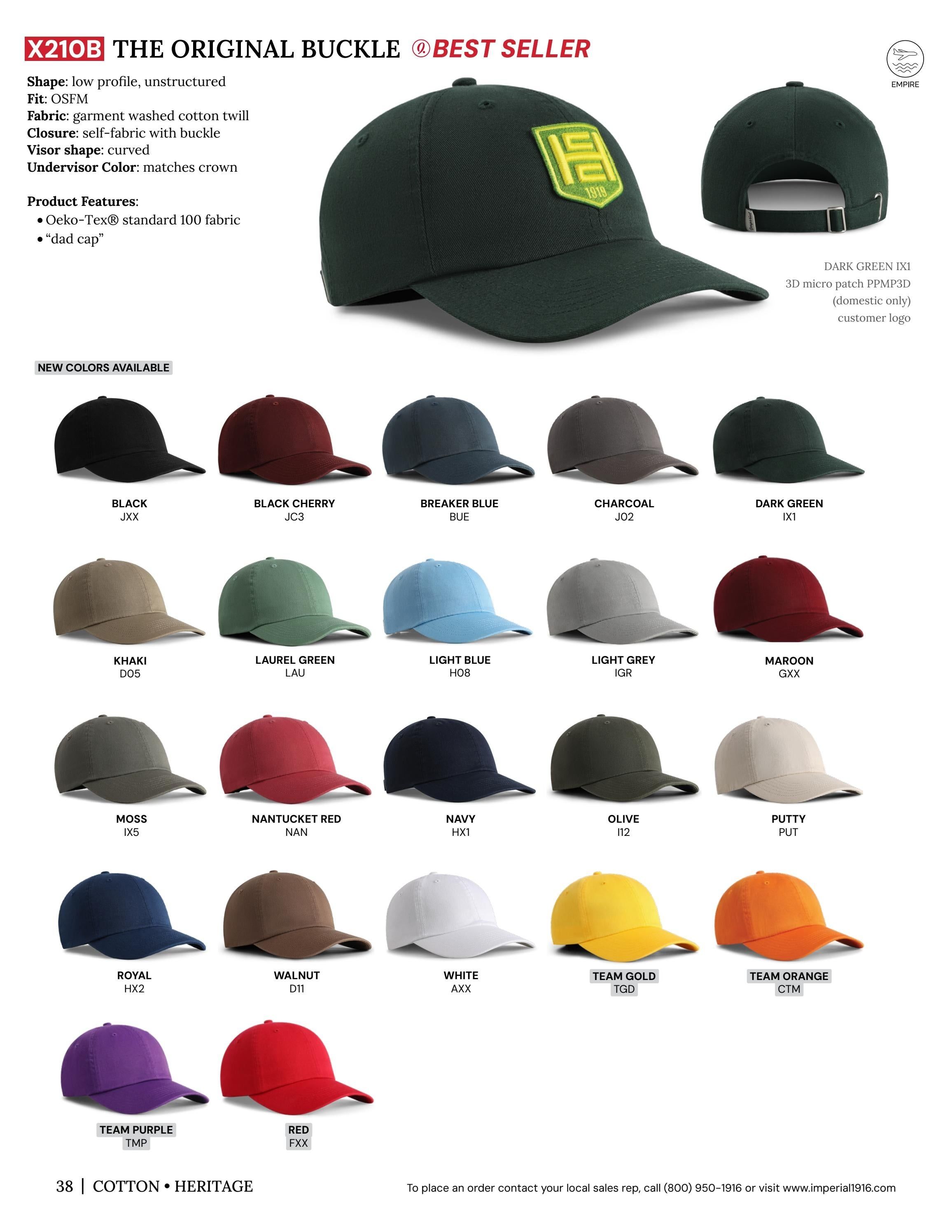 Imperial Headwear Headwear Catalog Weekly Ad August 1, 2026 - December 31, 2027