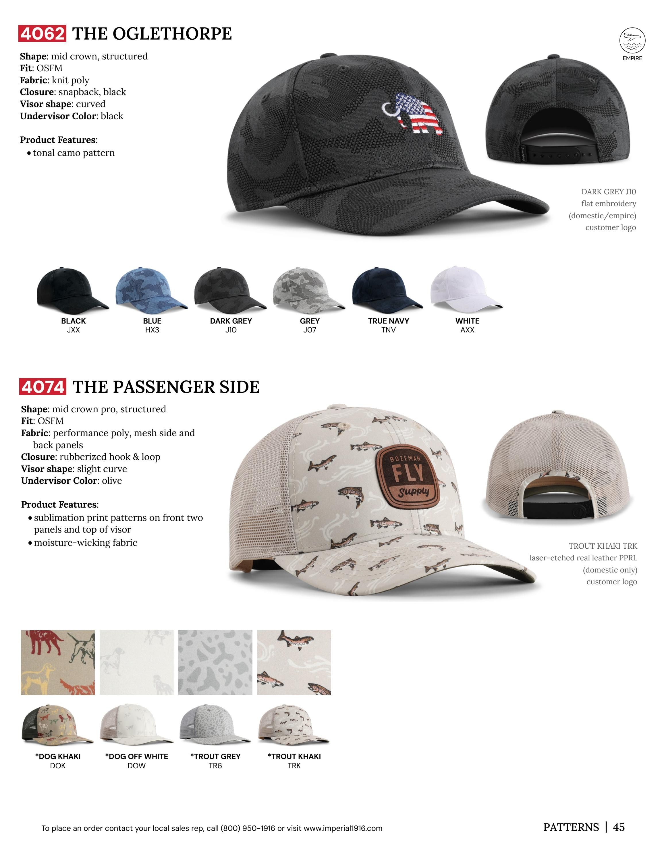 Imperial Headwear Headwear Catalog Weekly Ad August 1, 2026 - December 31, 2027
