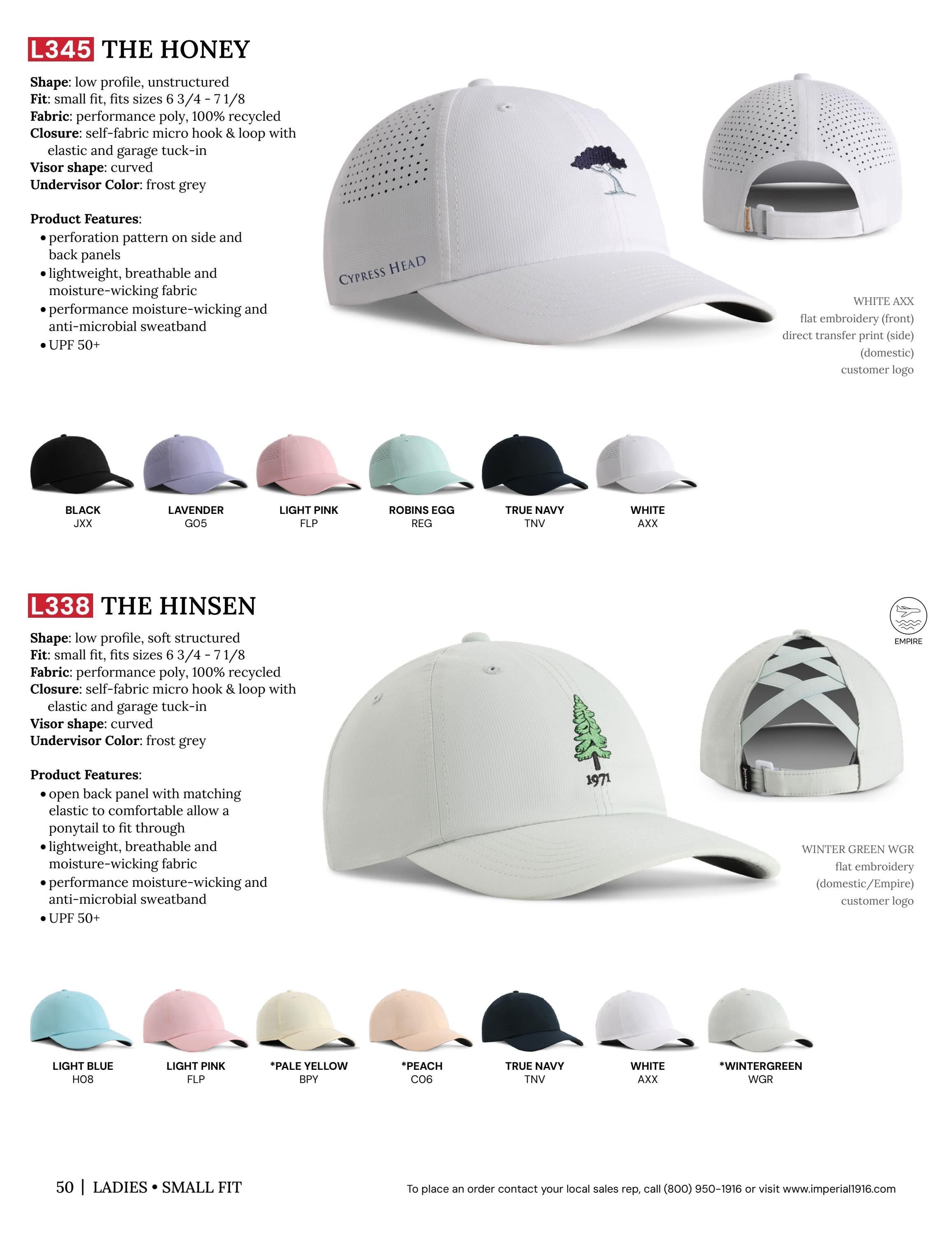 Imperial Headwear Headwear Catalog Weekly Ad August 1, 2026 - December 31, 2027