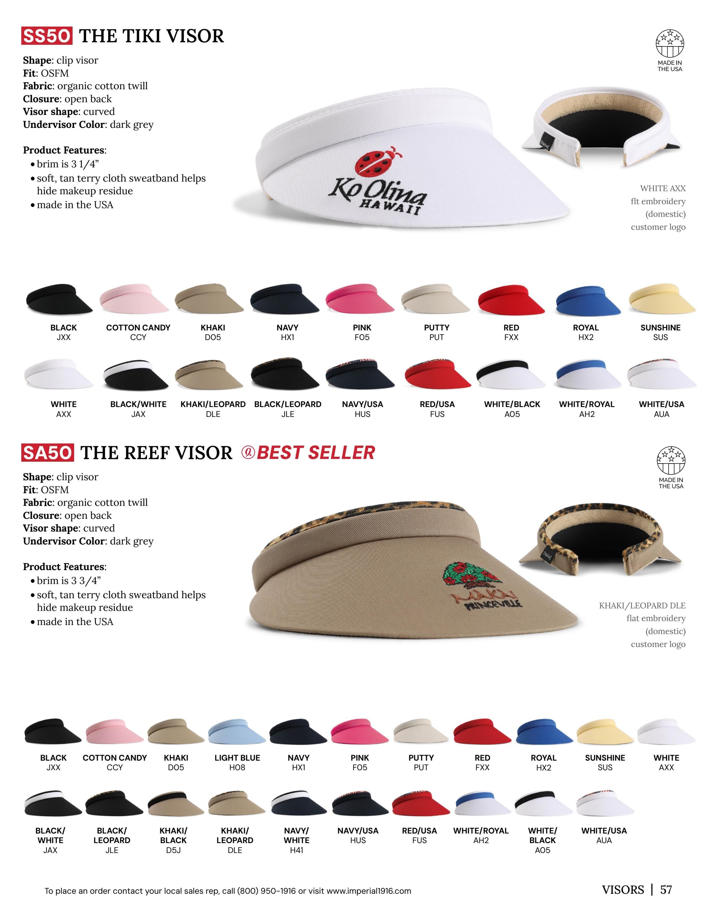 Imperial Headwear Headwear Catalog Weekly Ad August 1, 2026 - December 31, 2027