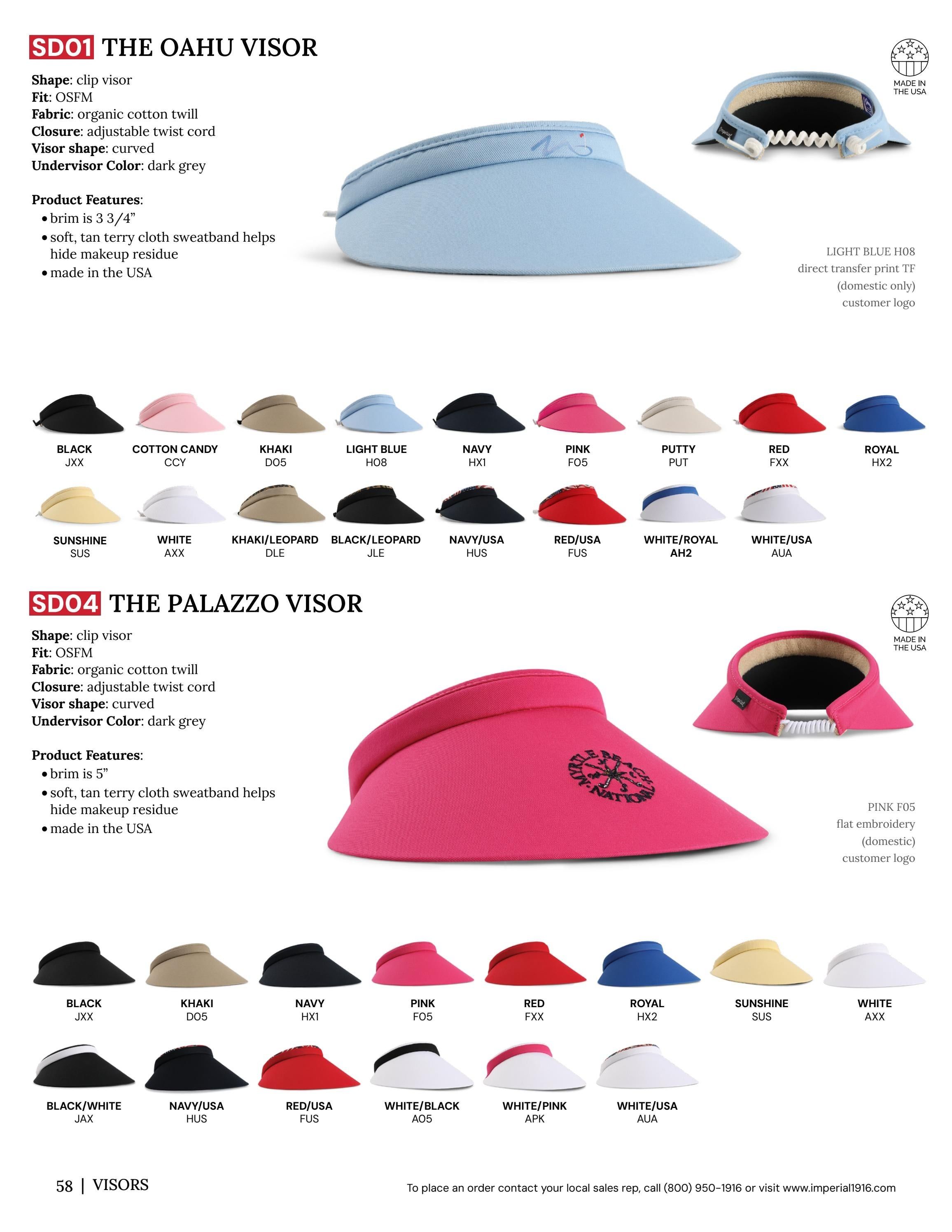 Imperial Headwear Headwear Catalog Weekly Ad August 1, 2026 - December 31, 2027