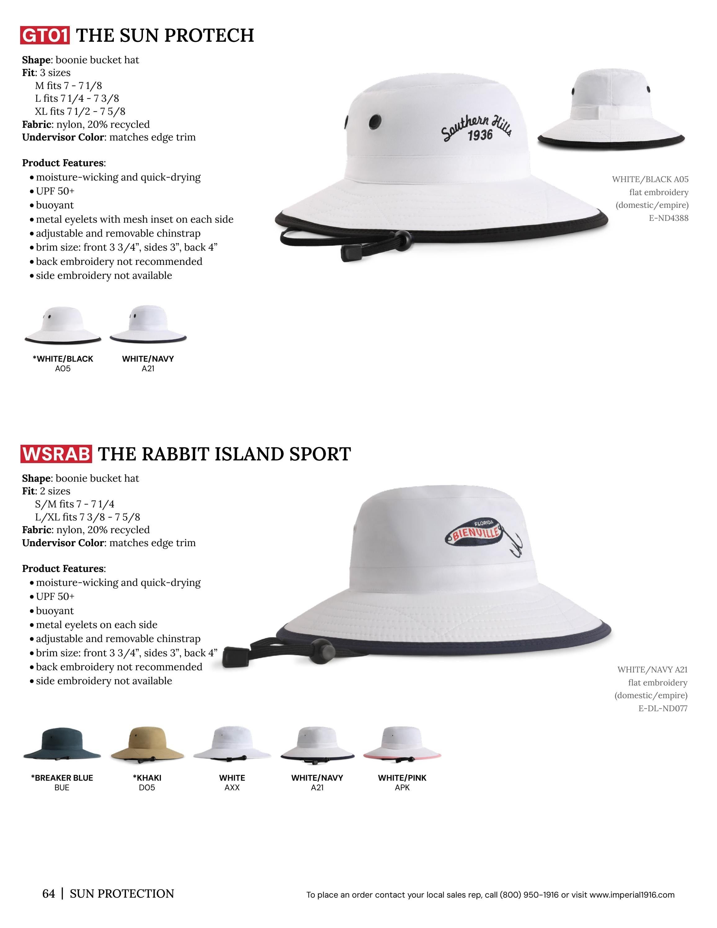 Imperial Headwear Headwear Catalog Weekly Ad August 1, 2026 - December 31, 2027