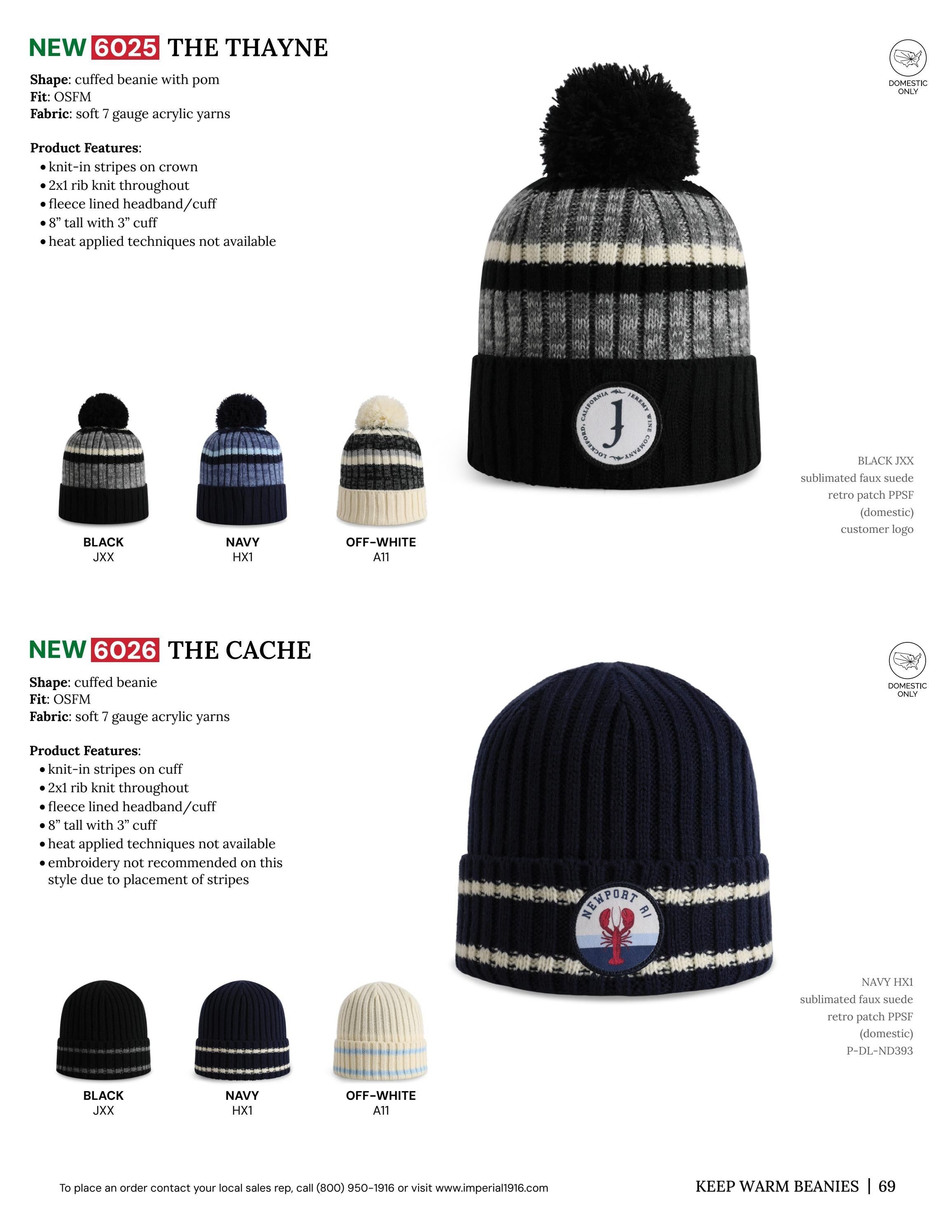 Imperial Headwear Headwear Catalog Weekly Ad August 1, 2026 - December 31, 2027
