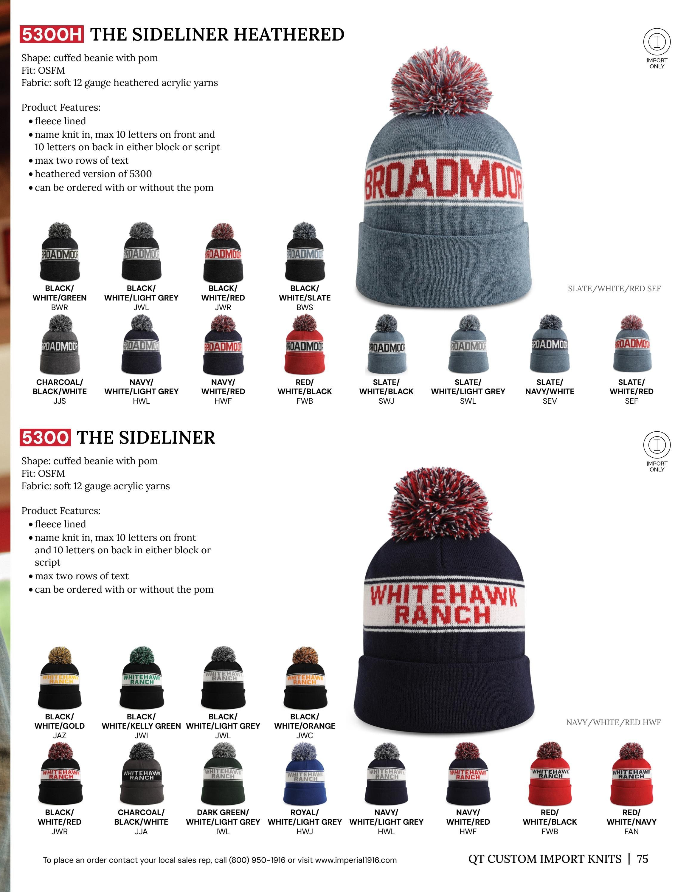 Imperial Headwear Headwear Catalog Weekly Ad August 1, 2026 - December 31, 2027