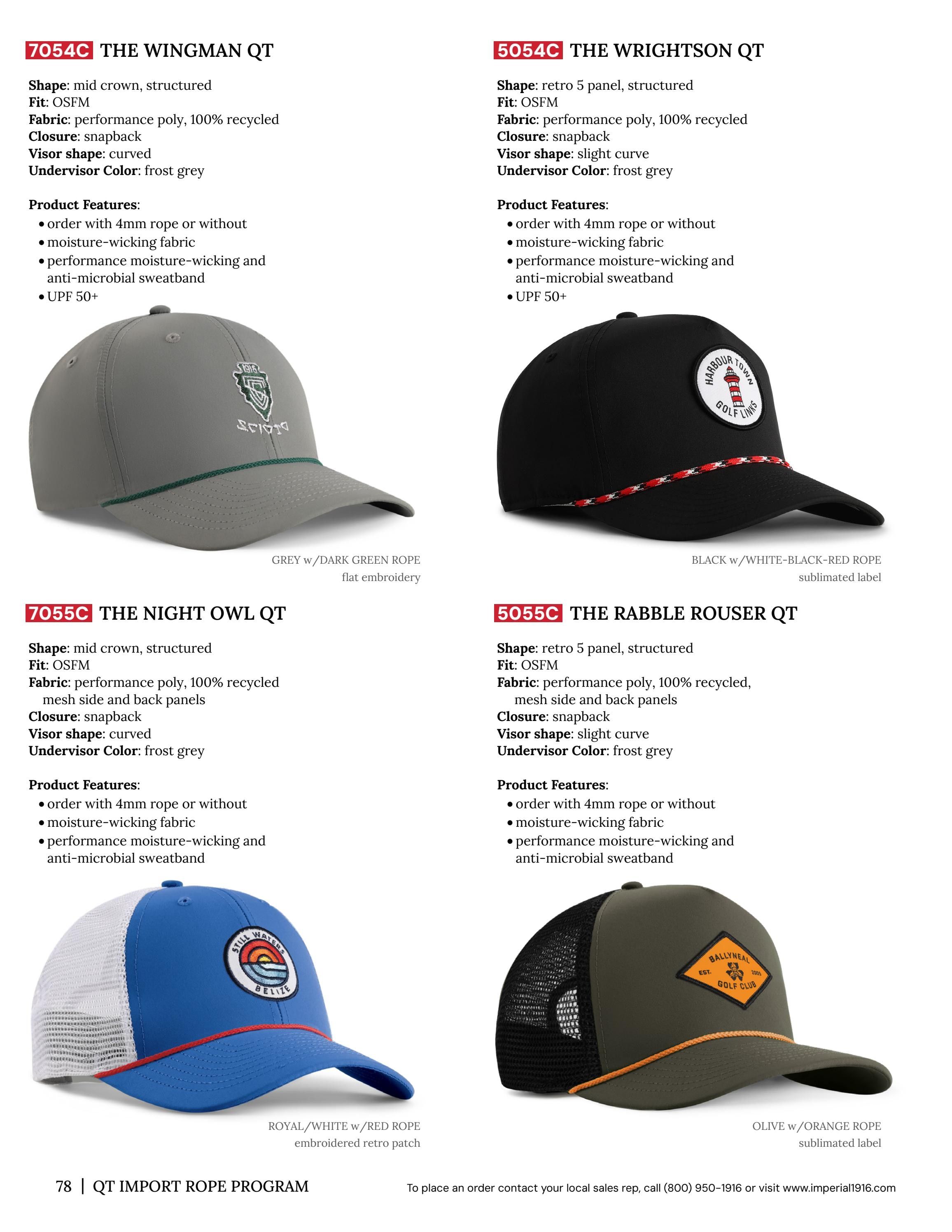 Imperial Headwear Headwear Catalog Weekly Ad August 1, 2026 - December 31, 2027