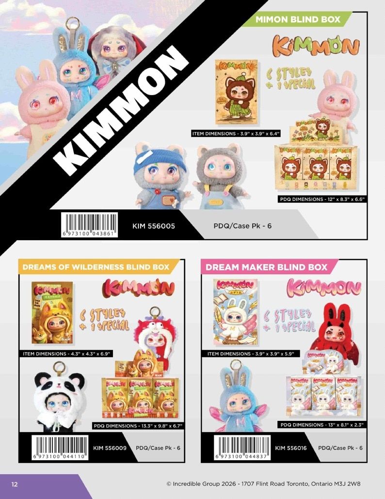 Incredible Group Annual Toys Catalog Weekly Ad January 1 - December 31, 2026