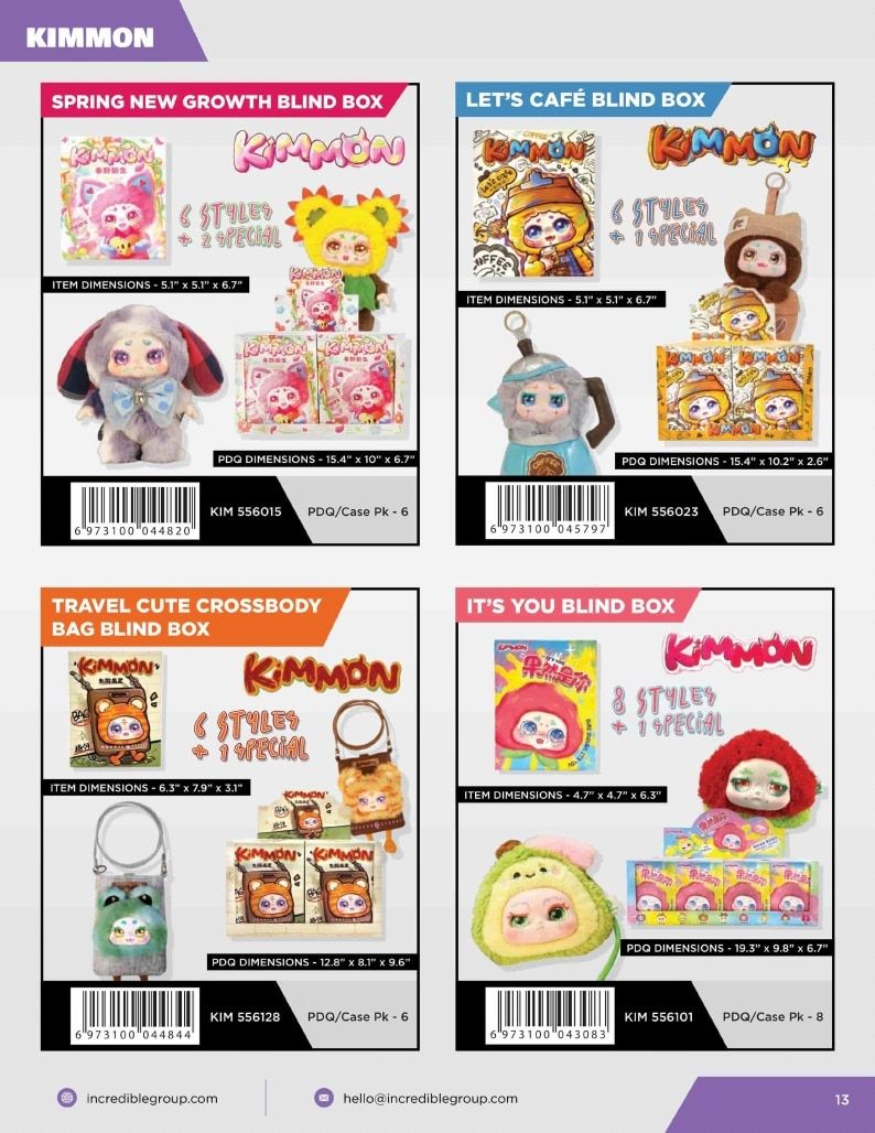 Incredible Group Annual Toys Catalog Weekly Ad January 1 - December 31, 2026