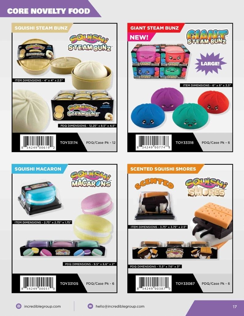 Incredible Group Annual Toys Catalog Weekly Ad January 1 - December 31, 2026