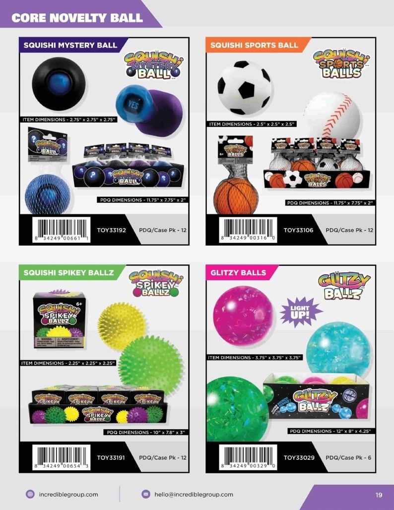 Incredible Group Annual Toys Catalog Weekly Ad January 1 - December 31, 2026