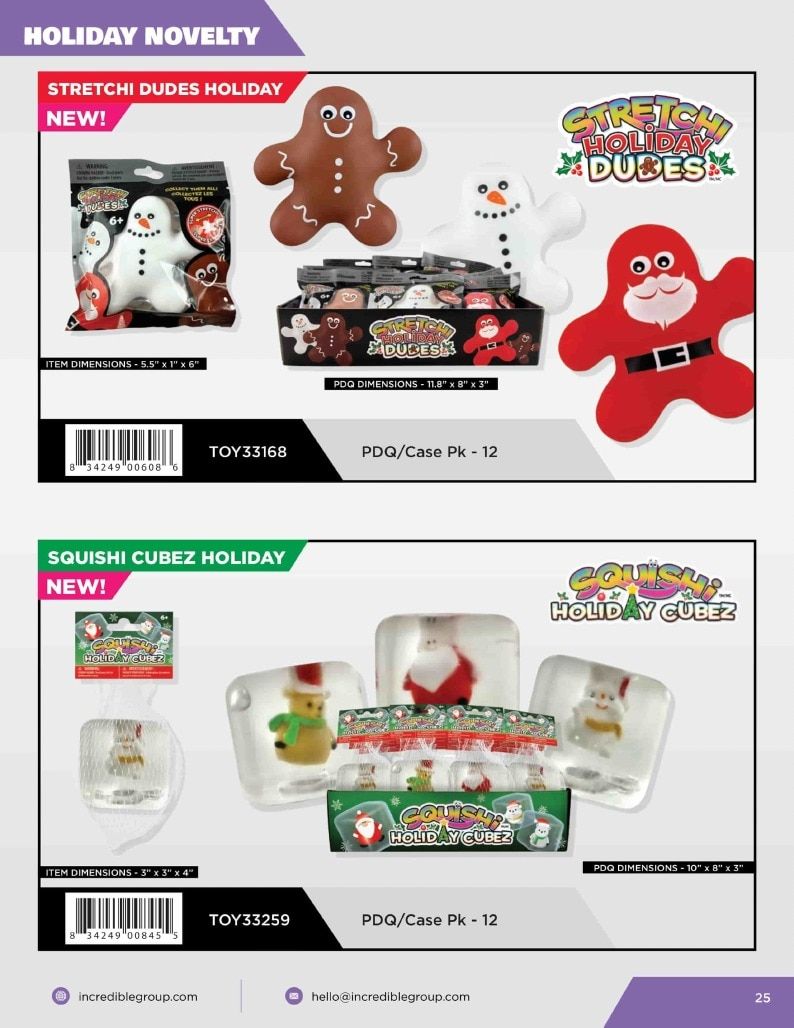 Incredible Group Annual Toys Catalog Weekly Ad January 1 - December 31, 2026