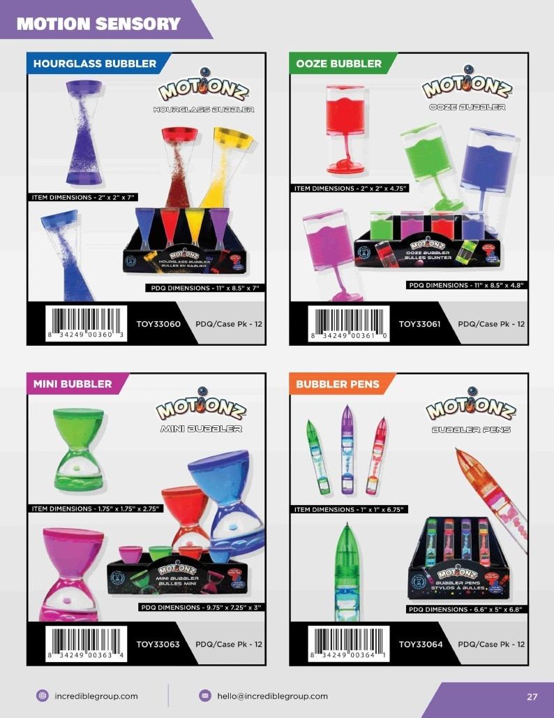 Incredible Group Annual Toys Catalog Weekly Ad January 1 - December 31, 2026