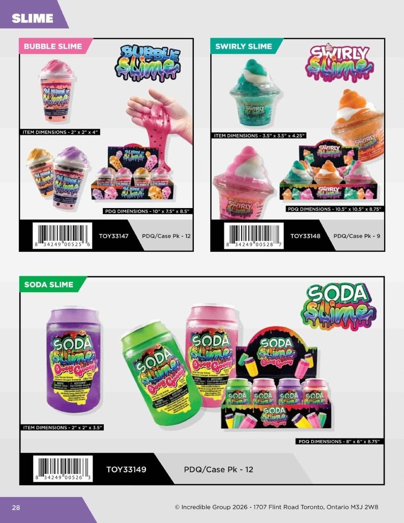 Incredible Group Annual Toys Catalog Weekly Ad January 1 - December 31, 2026