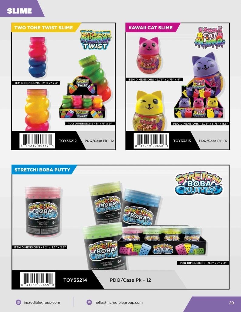 Incredible Group Annual Toys Catalog Weekly Ad January 1 - December 31, 2026