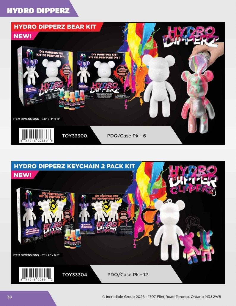 Incredible Group Annual Toys Catalog Weekly Ad January 1 - December 31, 2026