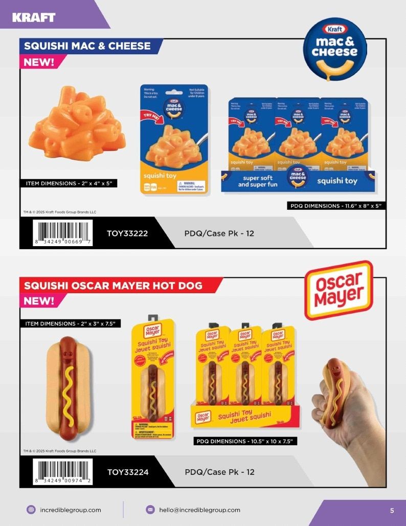 Incredible Group Annual Toys Catalog Weekly Ad January 1 - December 31, 2026