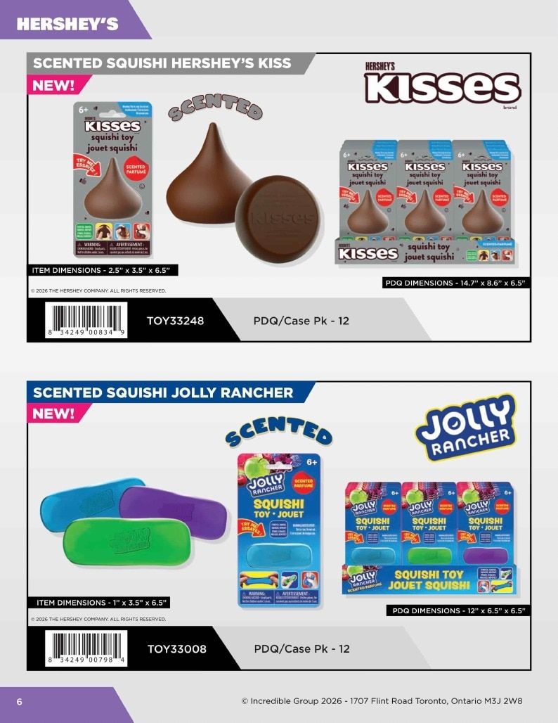 Incredible Group Annual Toys Catalog Weekly Ad January 1 - December 31, 2026