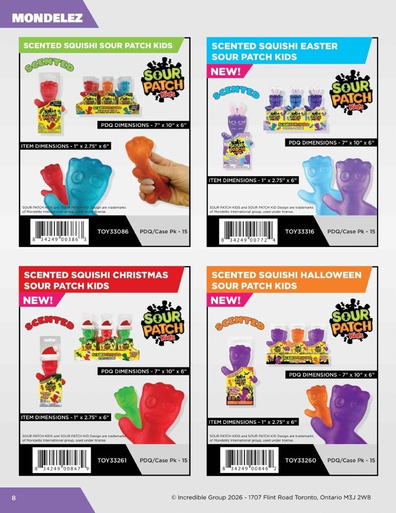 Incredible Group Annual Toys Catalog Weekly Ad January 1 - December 31, 2026