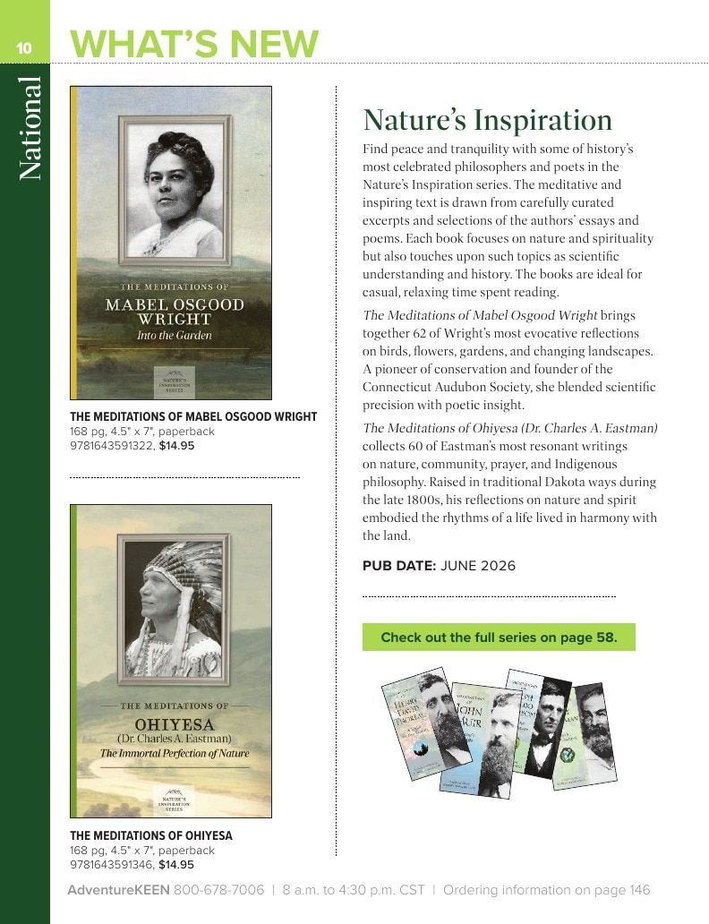 AdventureKEEN National Books Catalog Weekly Ad January 1 - December 31, 2026