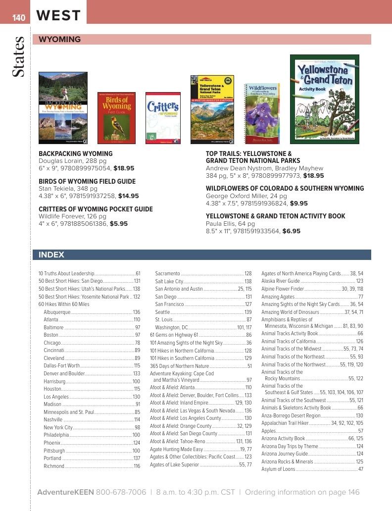 AdventureKEEN National Books Catalog Weekly Ad January 1 - December 31, 2026