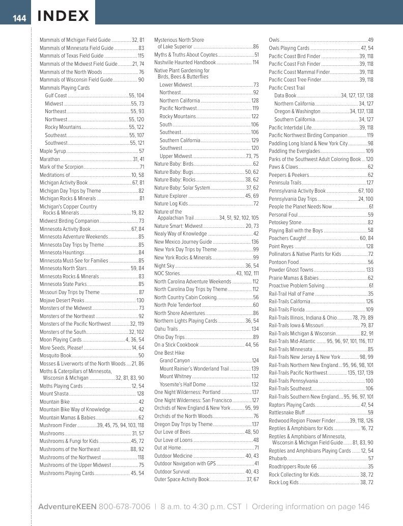 AdventureKEEN National Books Catalog Weekly Ad January 1 - December 31, 2026