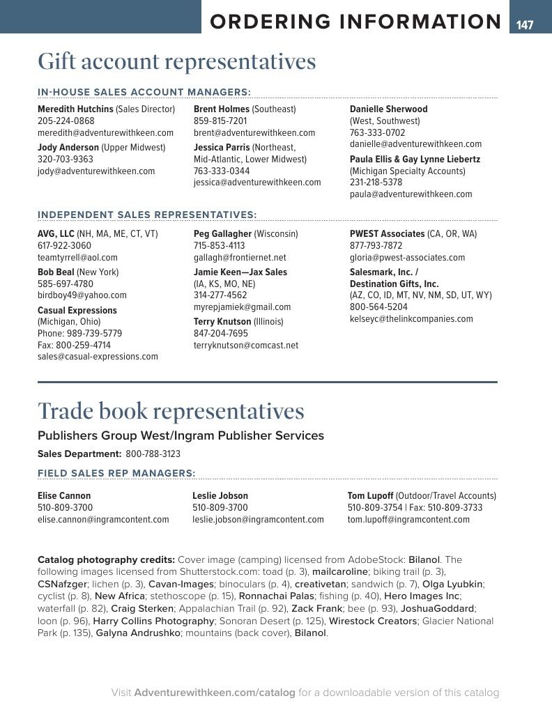 AdventureKEEN National Books Catalog Weekly Ad January 1 - December 31, 2026