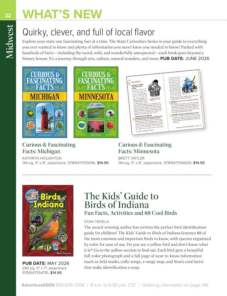 AdventureKEEN National Books Catalog Weekly Ad January 1 - December 31, 2026