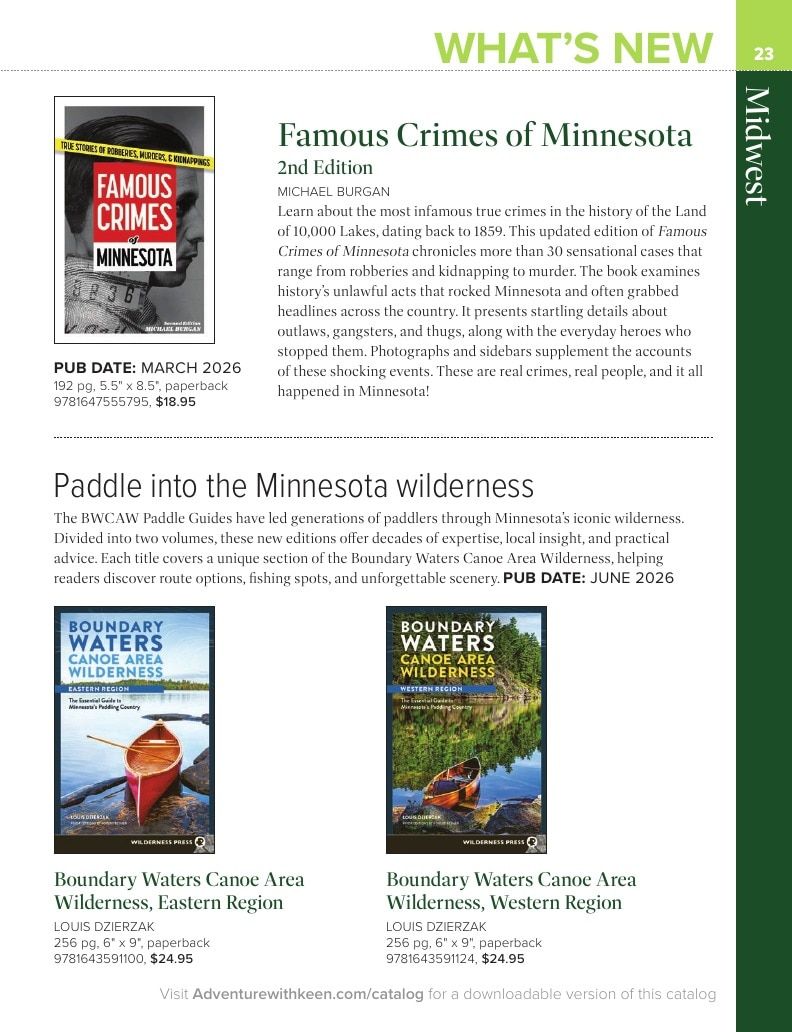AdventureKEEN National Books Catalog Weekly Ad January 1 - December 31, 2026