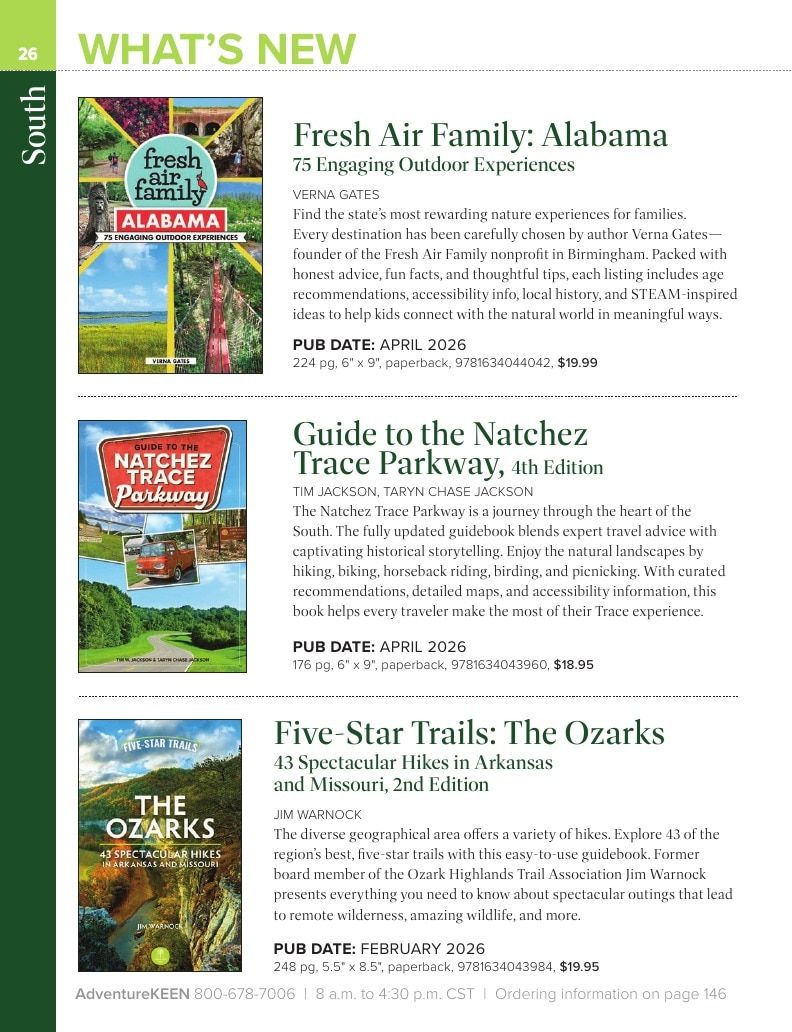 AdventureKEEN National Books Catalog Weekly Ad January 1 - December 31, 2026