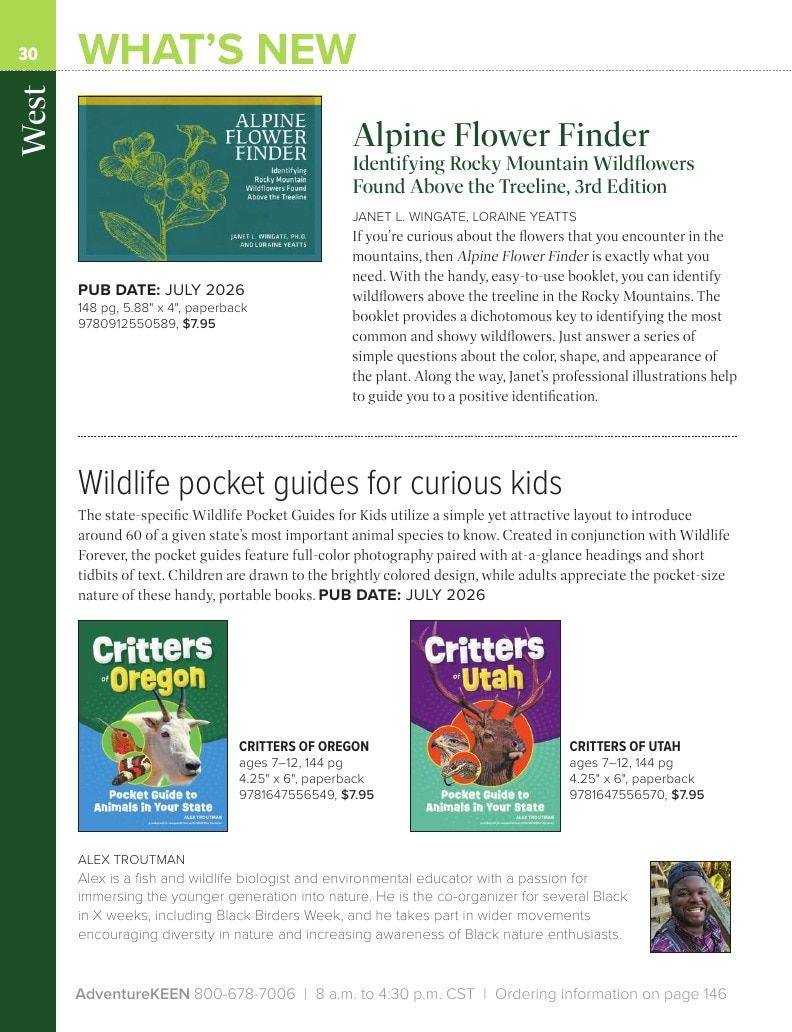 AdventureKEEN National Books Catalog Weekly Ad January 1 - December 31, 2026