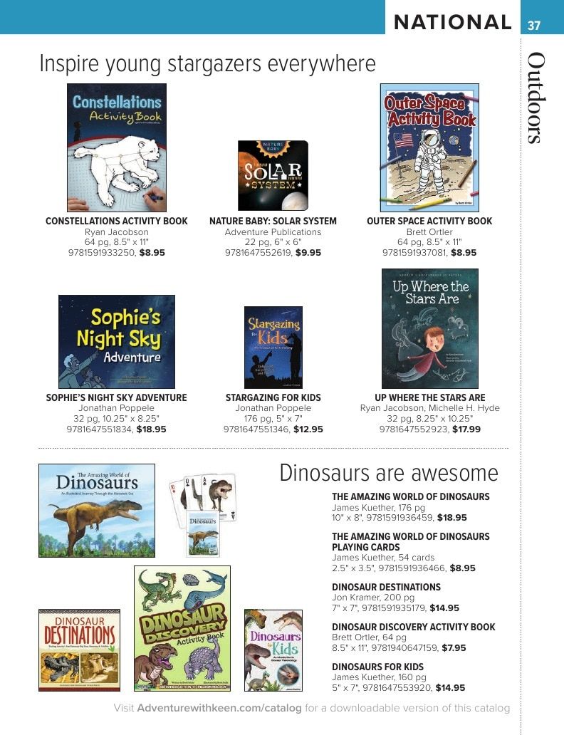 AdventureKEEN National Books Catalog Weekly Ad January 1 - December 31, 2026