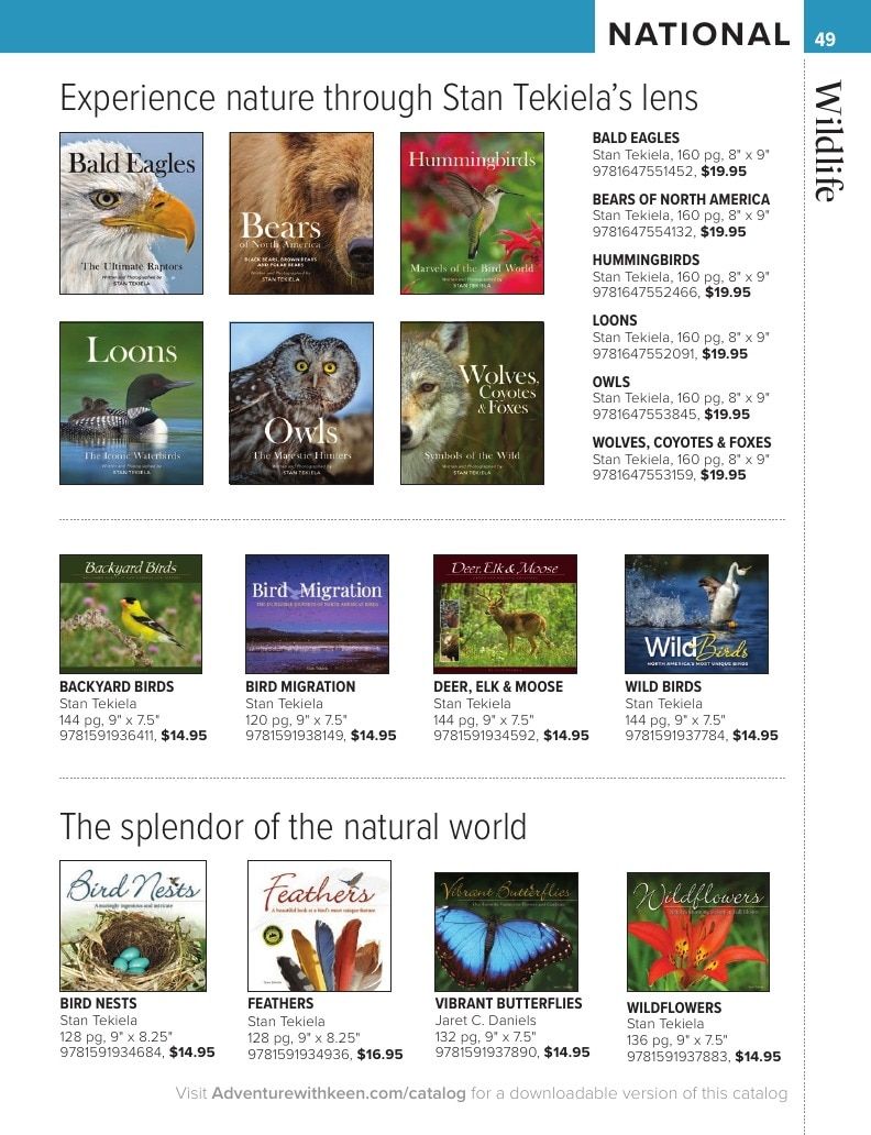 AdventureKEEN National Books Catalog Weekly Ad January 1 - December 31, 2026