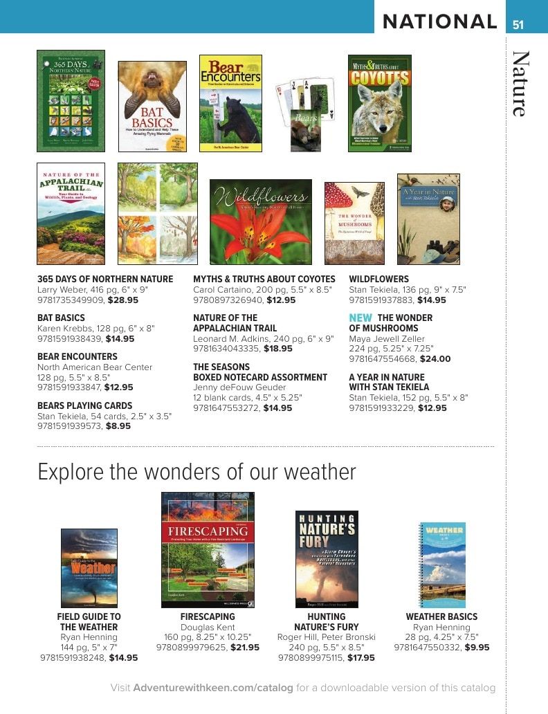 AdventureKEEN National Books Catalog Weekly Ad January 1 - December 31, 2026