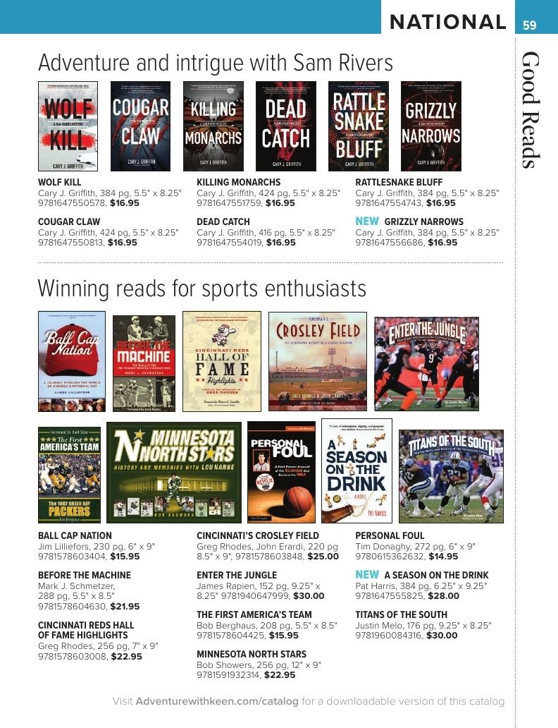 AdventureKEEN National Books Catalog Weekly Ad January 1 - December 31, 2026