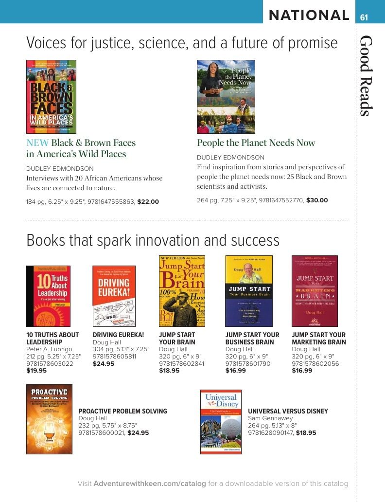 AdventureKEEN National Books Catalog Weekly Ad January 1 - December 31, 2026