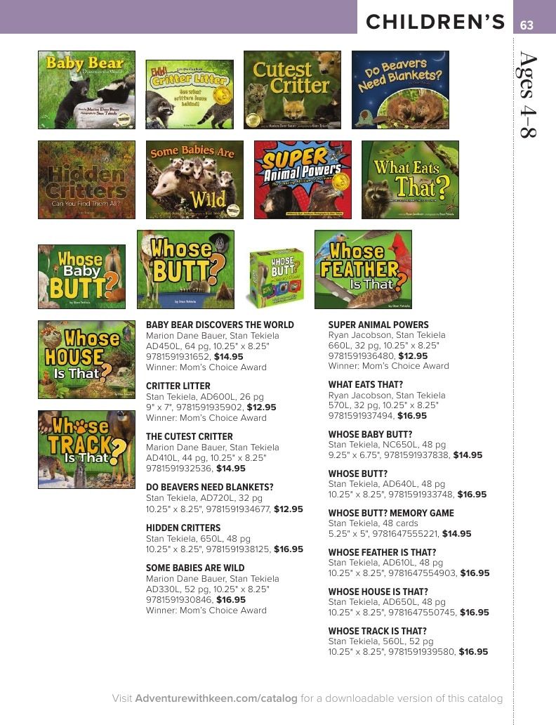 AdventureKEEN National Books Catalog Weekly Ad January 1 - December 31, 2026