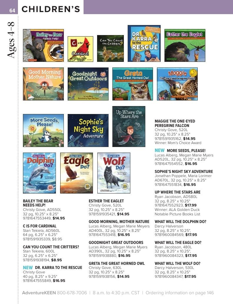 AdventureKEEN National Books Catalog Weekly Ad January 1 - December 31, 2026