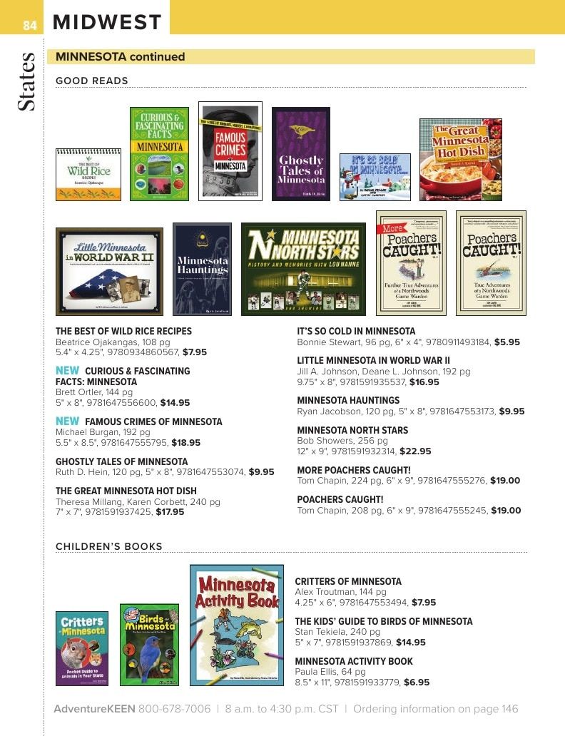 AdventureKEEN National Books Catalog Weekly Ad January 1 - December 31, 2026
