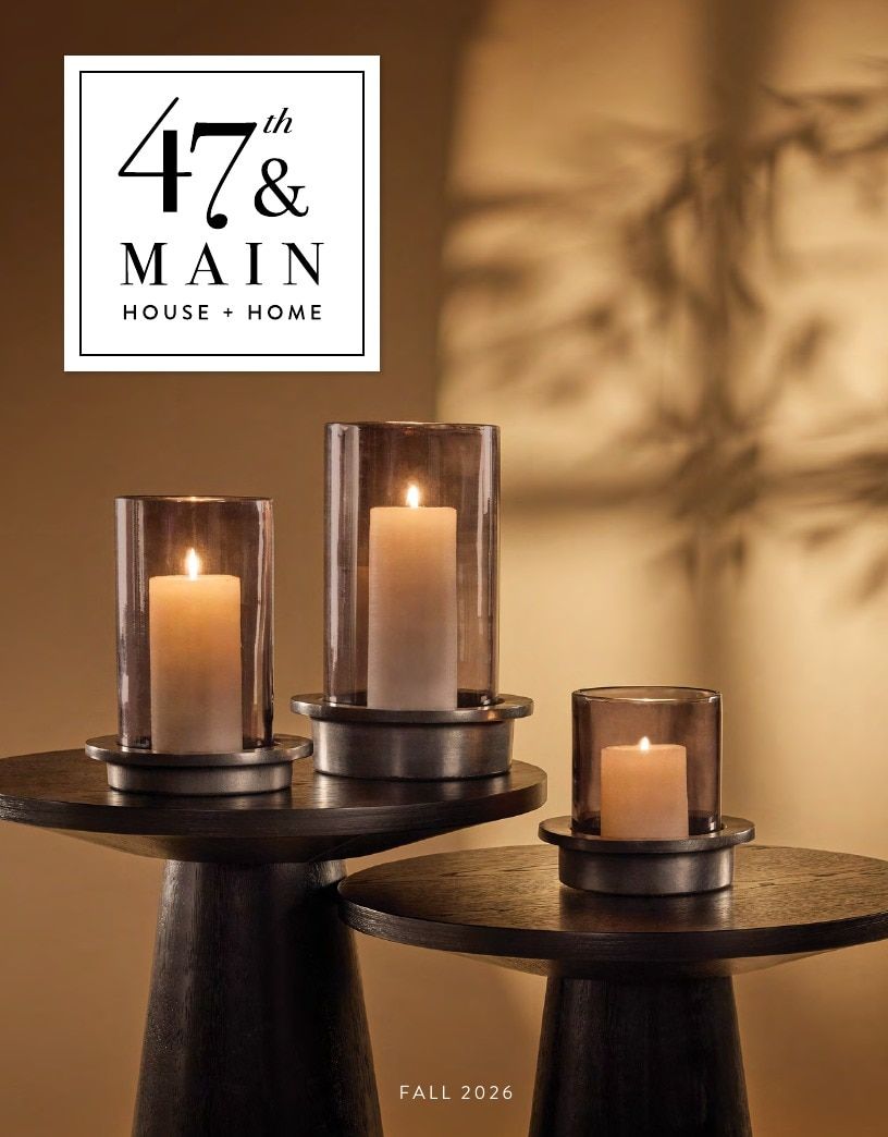 47th & Main Fall Home Decor Catalog Weekly Ad January 1 - December 31, 2026